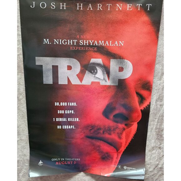 A New M. Night Shyamalan Experience "Trap" Movie Poster Ft. Josh Hartnett 27x40" - Picture 2 of 4